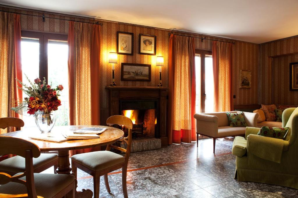 Posezení v ubytování Hotel Daniel