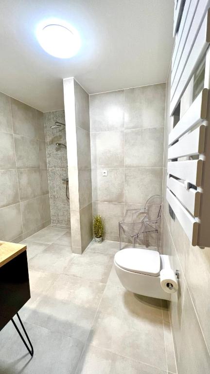 Kúpeľňa v ubytovaní Apartament 21 (1)