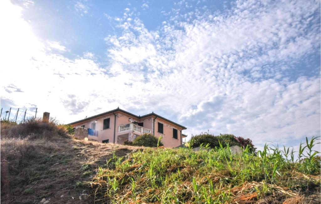 a house on the top of a hill at Awesome Apartment In La Ciaccia With 1 Bedrooms in Codaruina