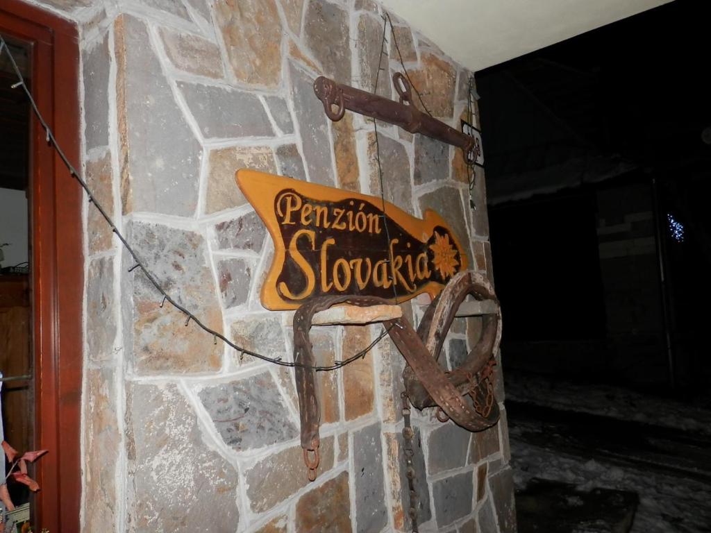 Certifikát, hodnocení, plakát nebo jiný dokument vystavený v ubytování Penzion Slovakia