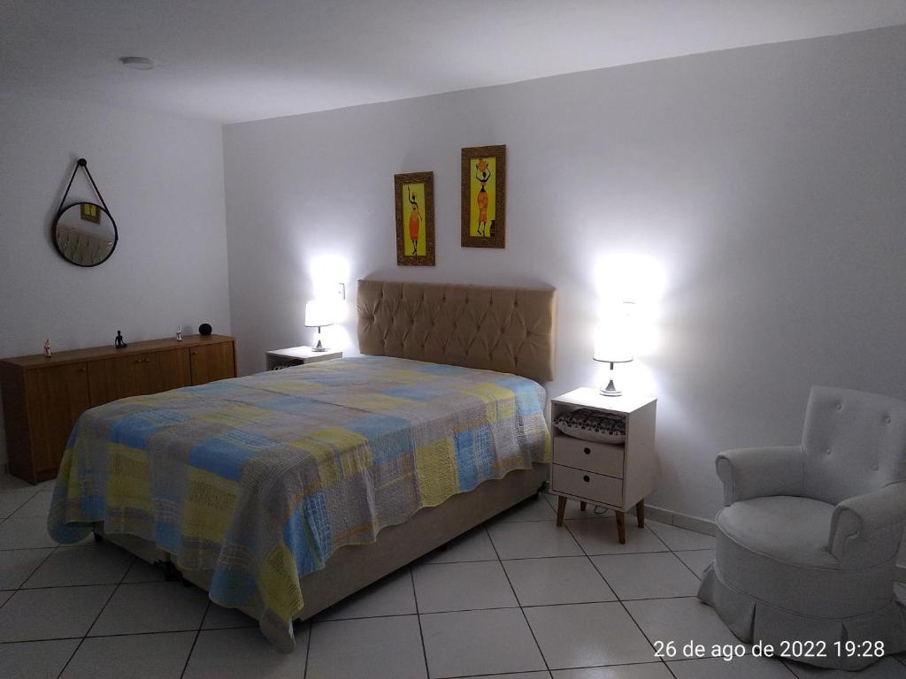 Katil atau katil-katil dalam bilik di Cantinho Bonsai
