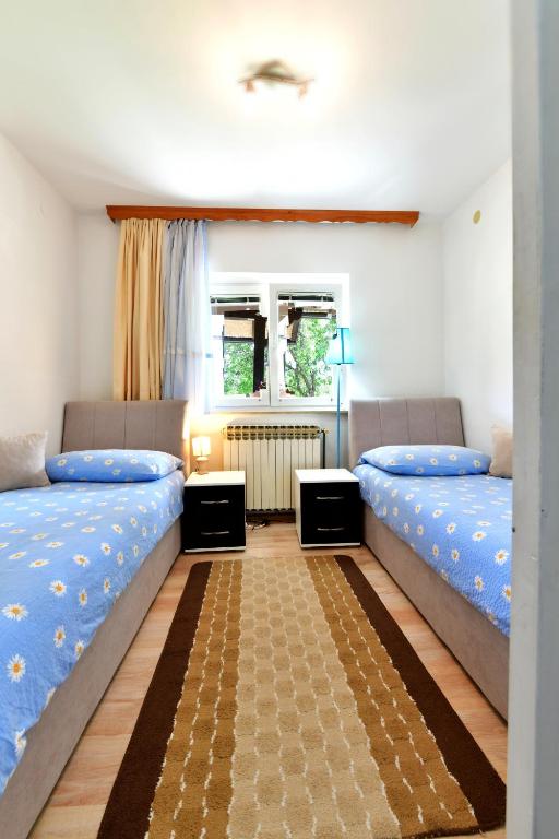 Postel nebo postele na pokoji v ubytování Apartment Andreja