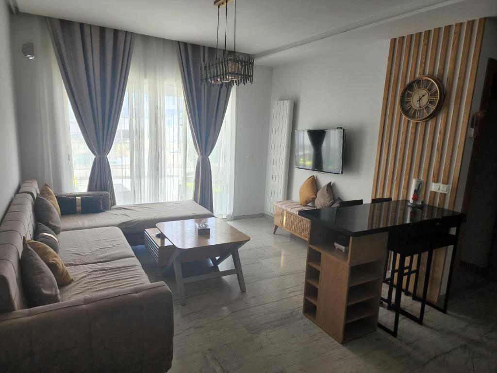 Posezení v ubytování Horizon Appartment - Hammamet Nord