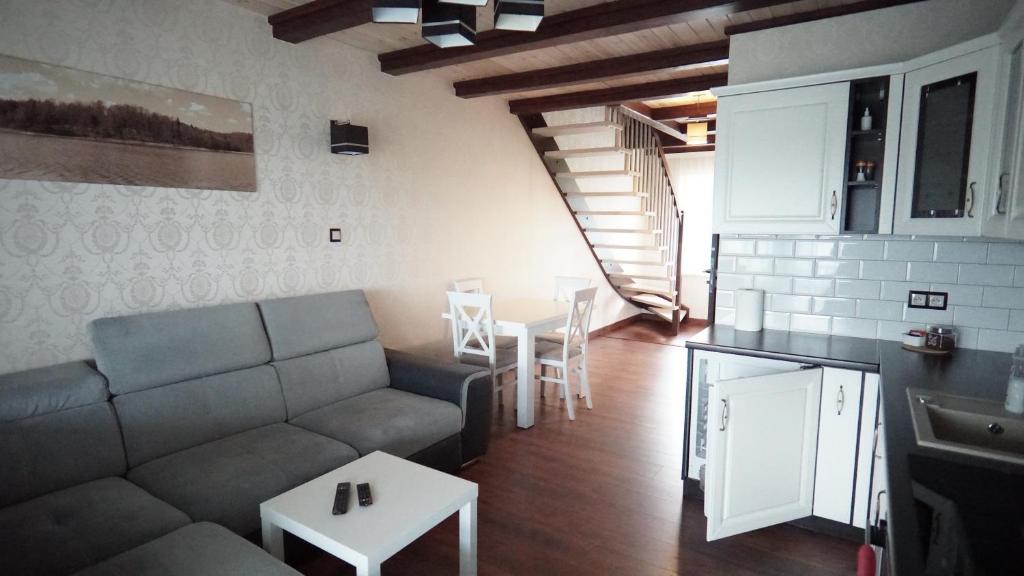 Posedenie v ubytovaní Apartamenty Leśny Zakątek