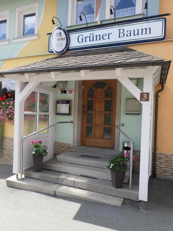 Exteriér nebo vchod ubytování Landgasthof Grüner Baum