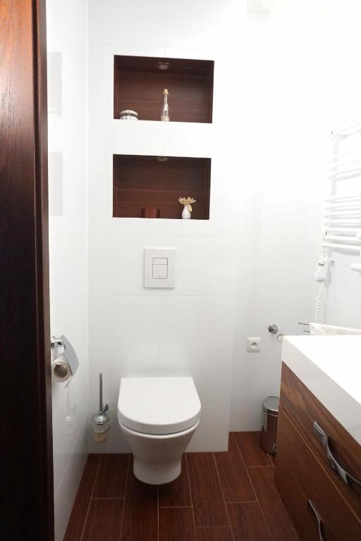 Kúpeľňa v ubytovaní Apartamenty Leśny Zakątek