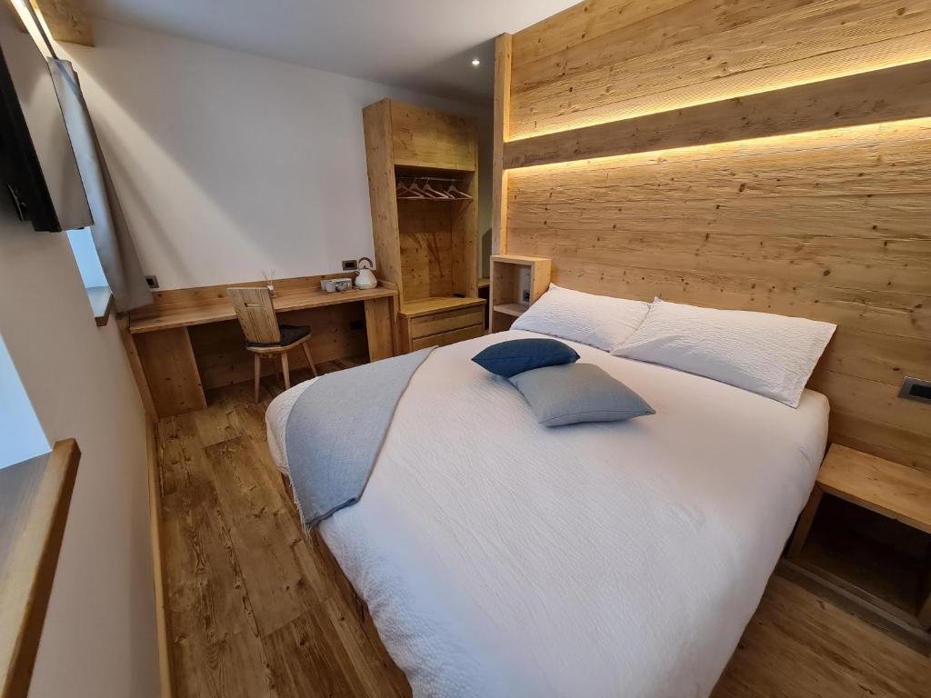 Posteľ alebo postele v izbe v ubytovaní La Culla B&B