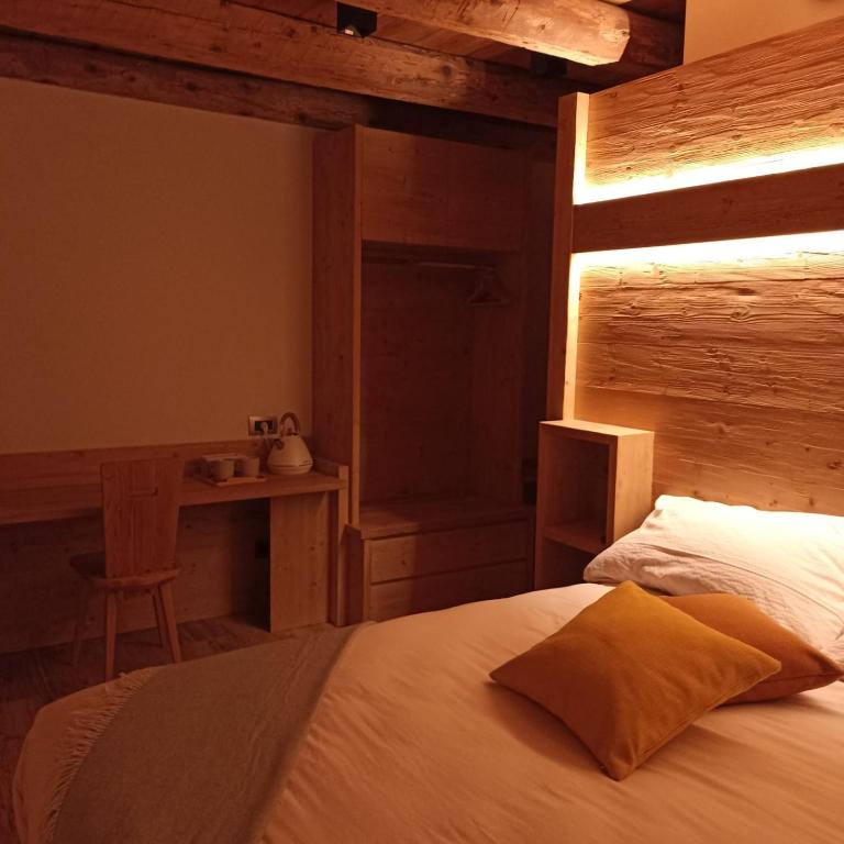Posteľ alebo postele v izbe v ubytovaní La Culla B&B