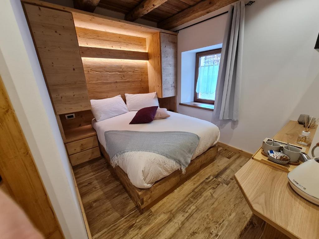 Posteľ alebo postele v izbe v ubytovaní La Culla B&B