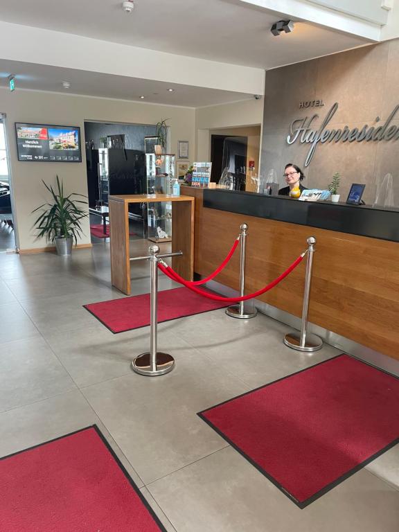 Vstupní hala nebo recepce v ubytování Hotel Hafenresidenz Stralsund