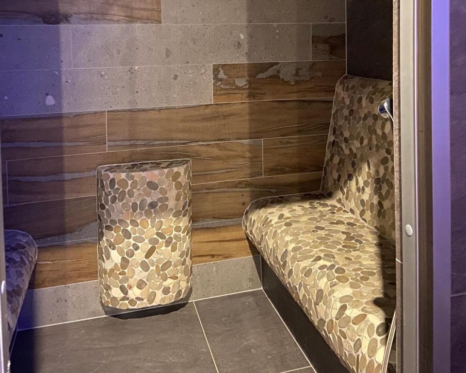 Posezení v ubytování Ovruč Apartments Štrbské Pleso