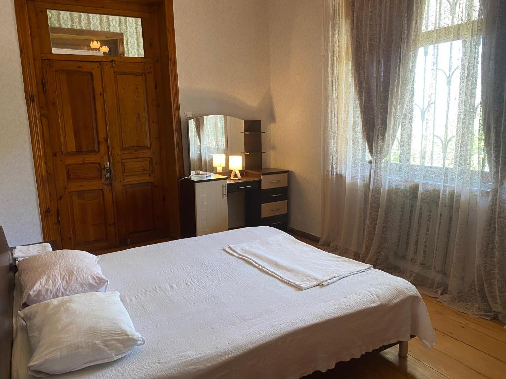 Postel nebo postele na pokoji v ubytování Valiko house in Telavi