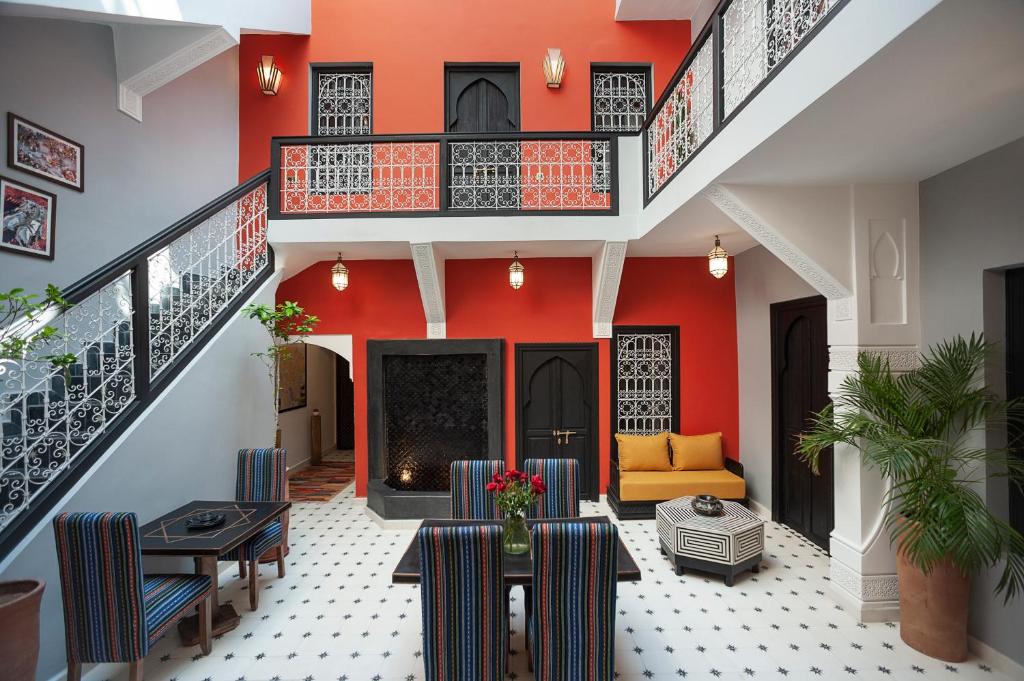 O zonă de relaxare la Riad Mylaya