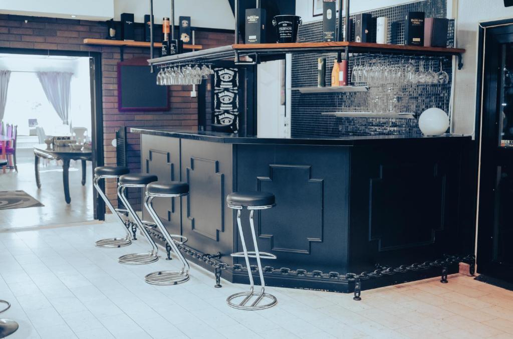 Kuchyň nebo kuchyňský kout v ubytování Nadden Hotell & Konferens
