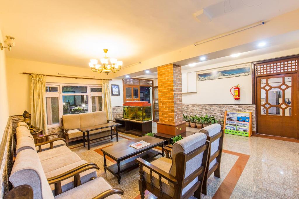 Posezení v ubytování Hotel Acme Inn