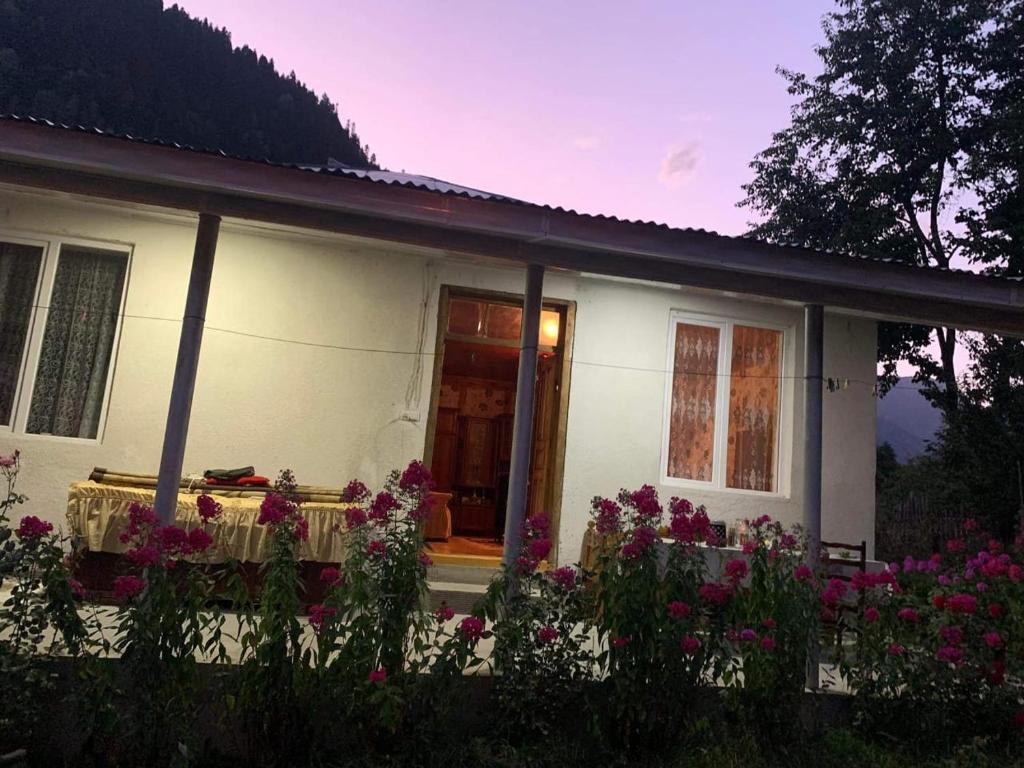 Zahrada ubytování Guest house Mzia