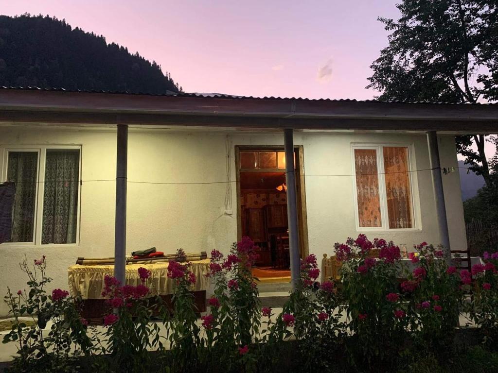 Zahrada ubytování Guest house Mzia