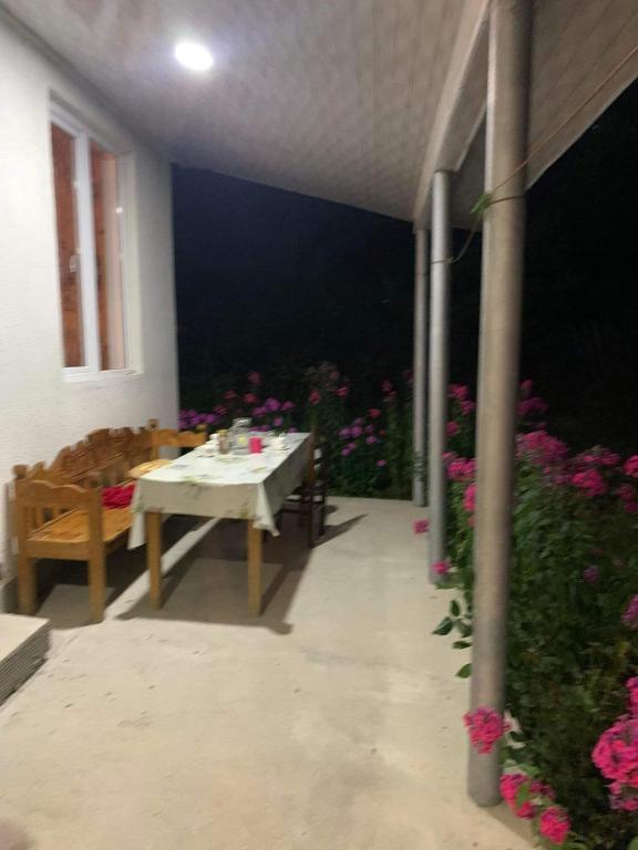 Zahrada ubytování Guest house Mzia