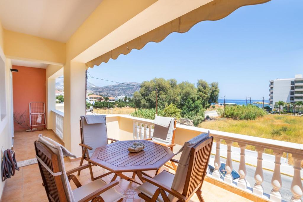 Balkón nebo terasa v ubytování Bonendis - Sea View Apartment
