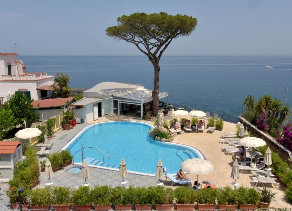 une image de la piscine d'un complexe dans l'établissement Hotel L'Approdo, à Ischia