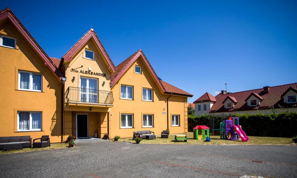 Budova, kde se penzion nachází