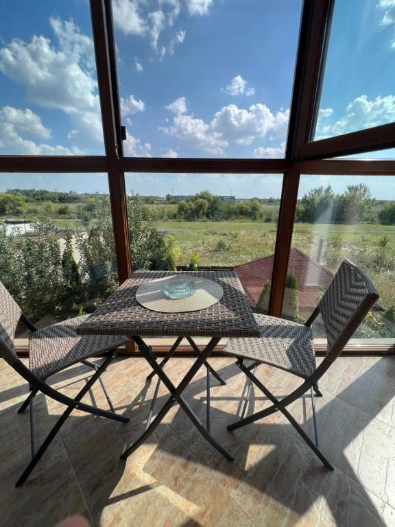 Svalir eða verönd á Ami Residence Bucharest Airport,Therme&FREE PARKING Otopeni