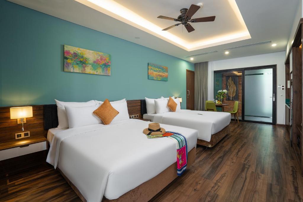 Phòng Studio Executive Có Ban Công Nhìn Ra Thành Phố