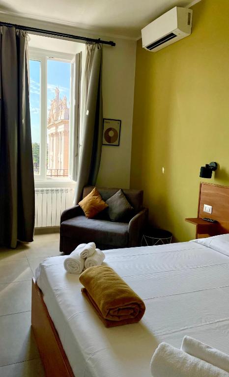 Posteľ alebo postele v izbe v ubytovaní Casa Cecilia