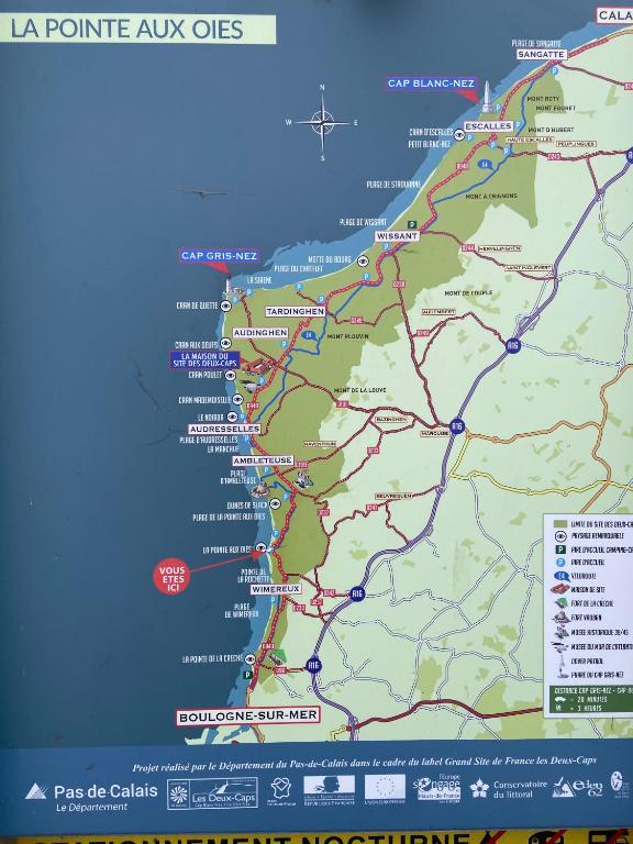 Zdjęcie z galerii obiektu LA MER EN VUE, destination naturelle pour 2, avec WIFI et parking w mieście Wimereux