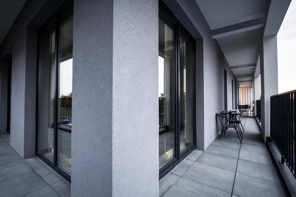 Balkón alebo terasa v ubytovaní Prestige-28