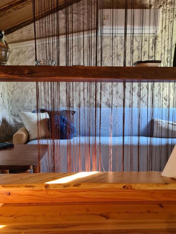 Posezení v ubytování Koki eco house