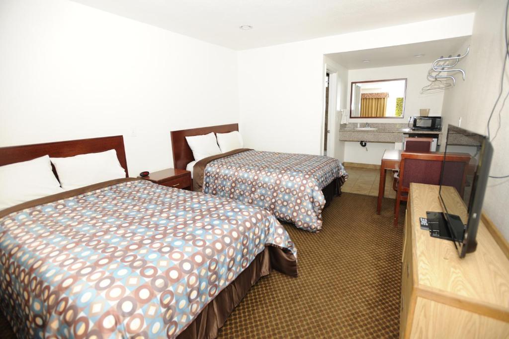 Victoria Motel - Chambre Double Avec Deux Lits Doubles