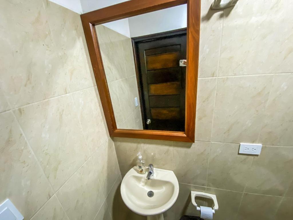 Koupelna v ubytování Aparta-Hotel LENEMBERGER