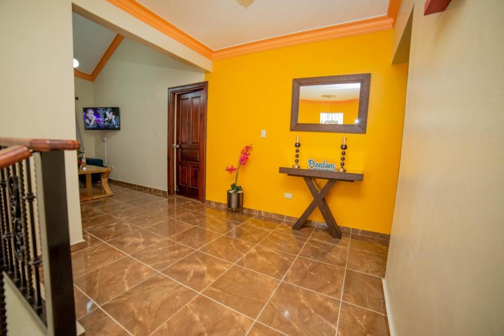 TV a/nebo společenská místnost v ubytování Willy's house