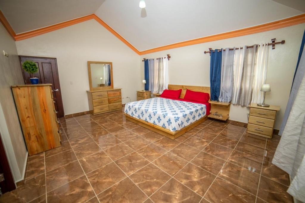 Postel nebo postele na pokoji v ubytování Willy's house