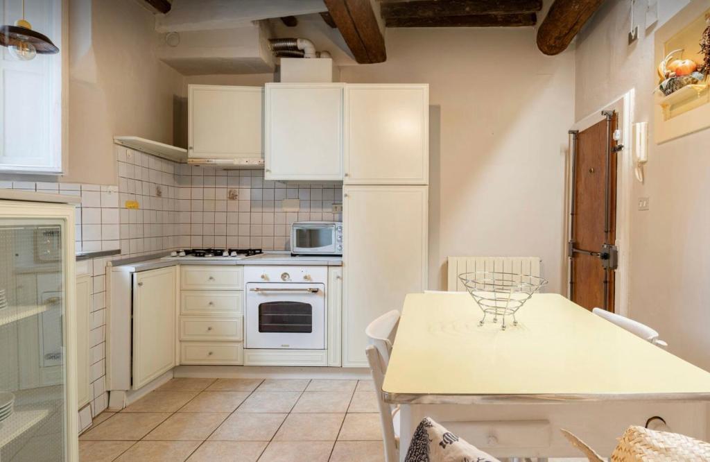 A kitchen or kitchenette at Perugia Historic Center Apartment