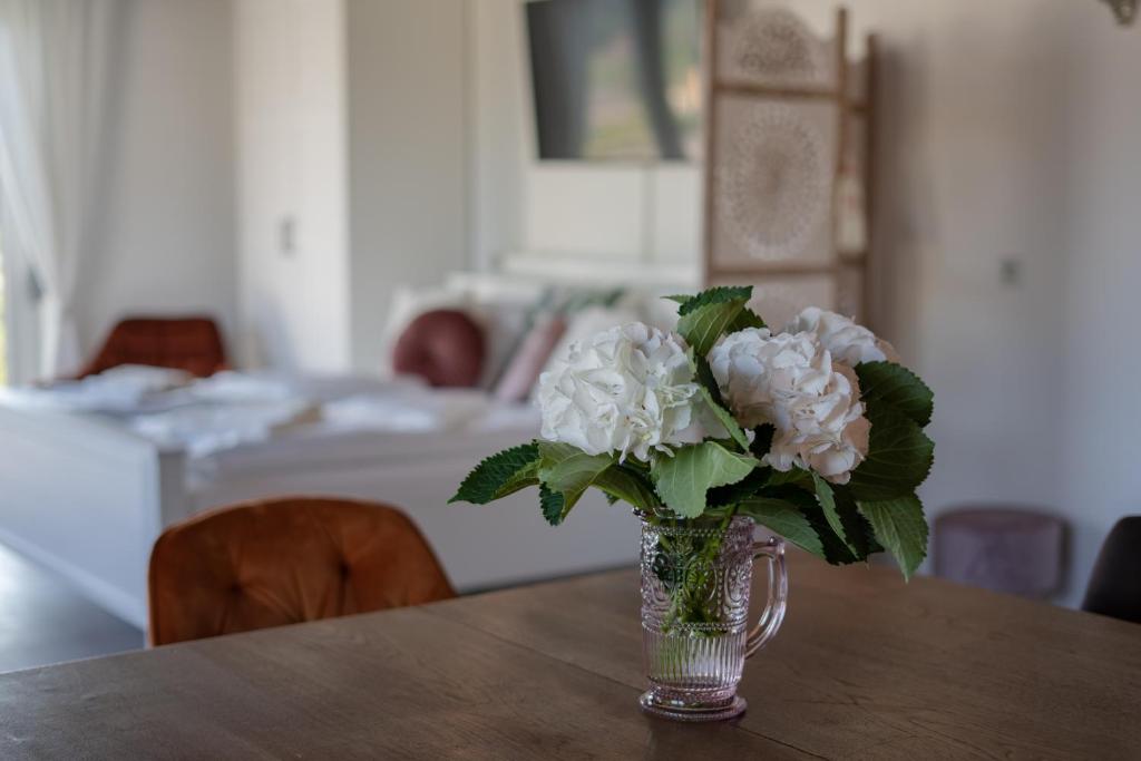 Posteľ alebo postele v izbe v ubytovaní Rooms21