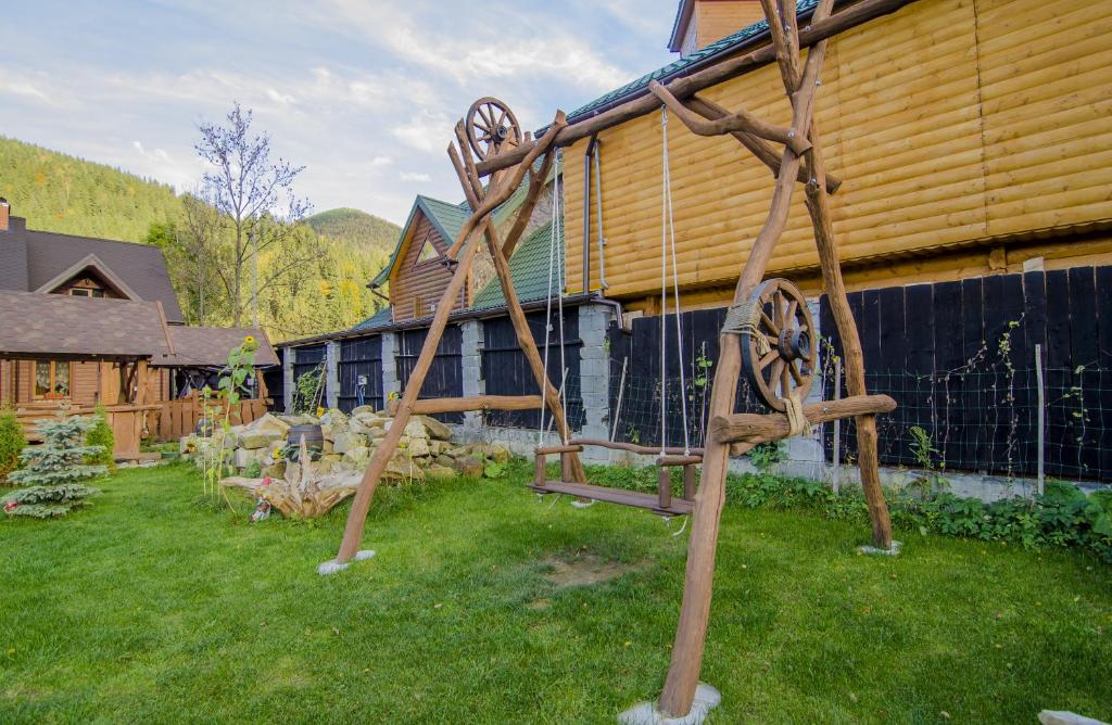 Zahrada ubytování Cottage Duet