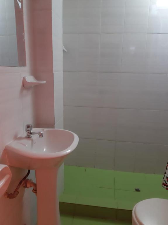 Vannituba majutusasutuses Hostal Ayllu