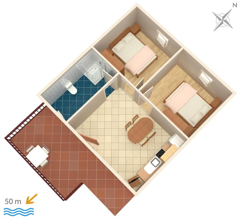 Fotografie z fotogalerie ubytování Apartments by the sea Jezera, Murter - 5057 v destinaci Jezera
