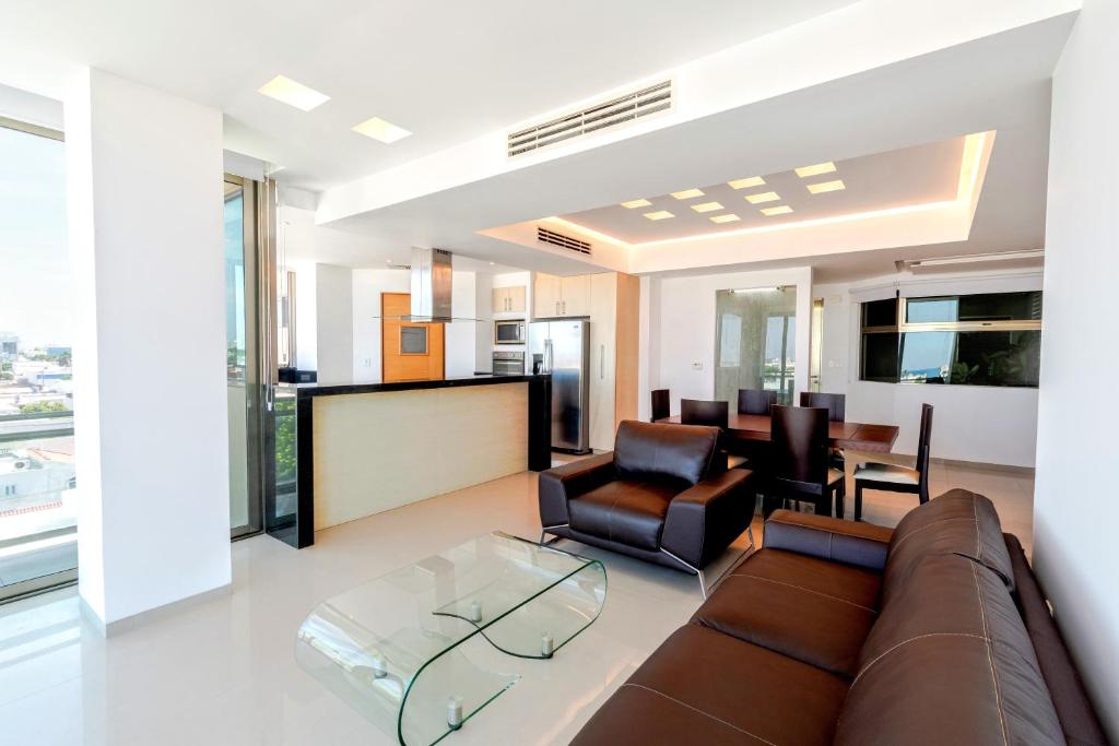 Posezení v ubytování Terra Residencial
