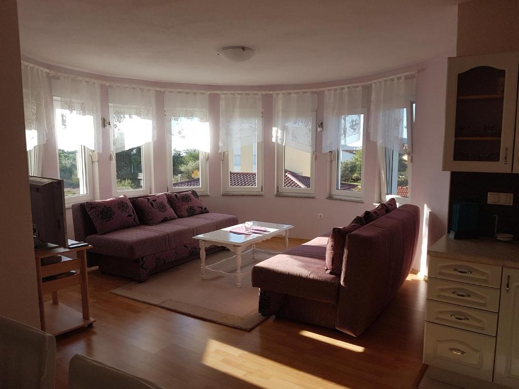 Posezení v ubytování Apartments with a parking space Biograd na Moru, Biograd - 5282