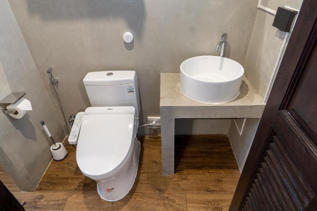 Koupelna v ubytování Lo-Ha Guest house, Contactless Check-in