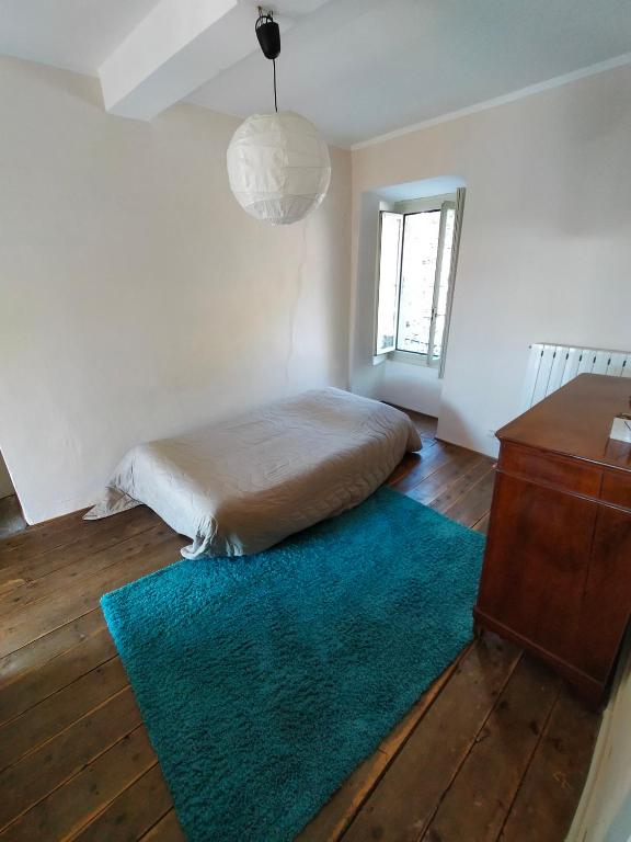 Postel nebo postele na pokoji v ubytování CASA VACANZE "LA QUIETE"