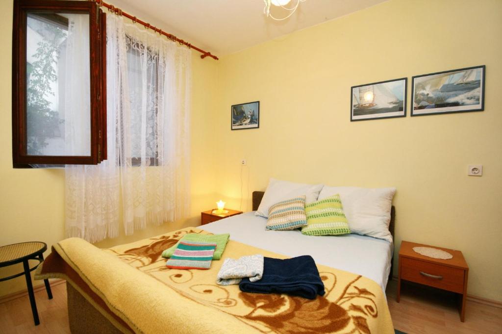 Posteľ alebo postele v izbe v ubytovaní Apartments with a parking space Jadranovo, Crikvenica - 5533