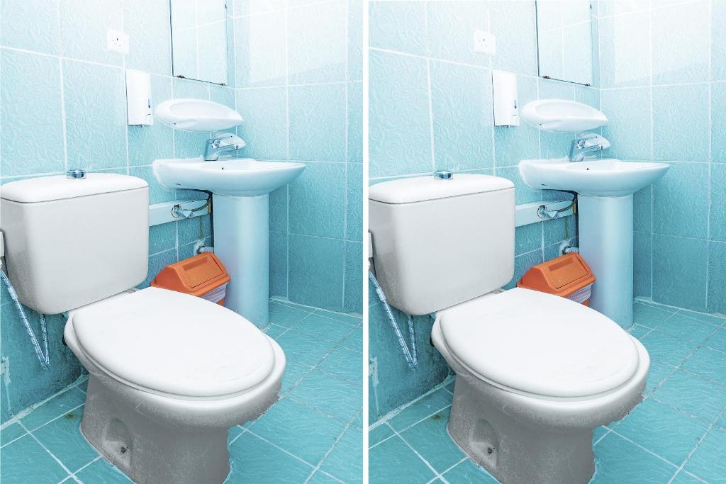 Koupelna v ubytování Al Ammari Hotel