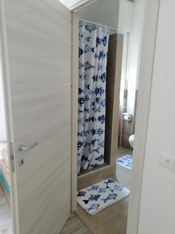 Kúpeľňa v ubytovaní Albergo blue fish