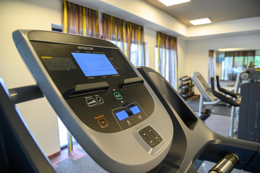 Fitness centrum a/nebo fitness zařízení v ubytování Motel 267