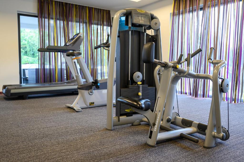 Fitness centrum a/nebo fitness zařízení v ubytování Motel 267