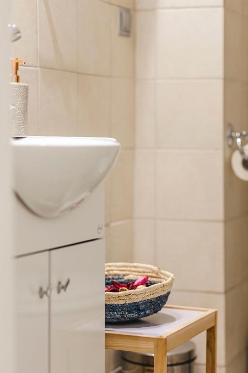 A bathroom at S&A STUDIO